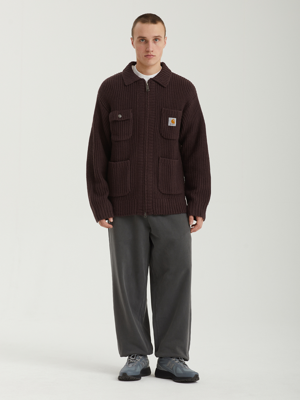 Кардиган Вязаный Chore Knit Jacket