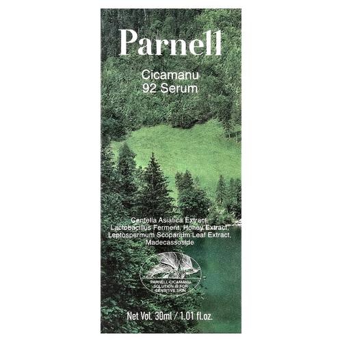 Parnell, Cicamanu 92, сыворотка для чувствительной кожи, 30 мл (1,01 жидк. унции)