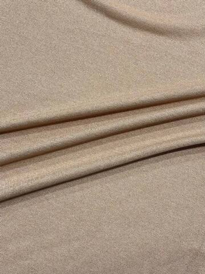 Трикотаж вискоза с люрексом, п/а и эластаном персиковый