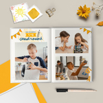 PSD-Шаблон фотокниги "Скетч"