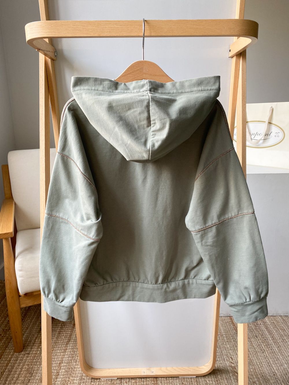 Хлопковая толстовка Brunello Cucinelli, 128