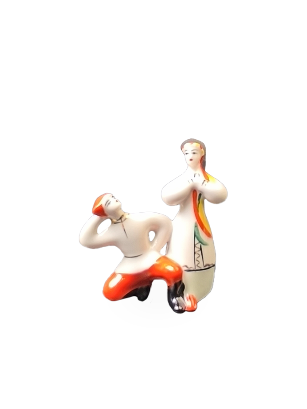 Статуэтка (миниатюра) "Танец с красноармейцем (Гопачок)"