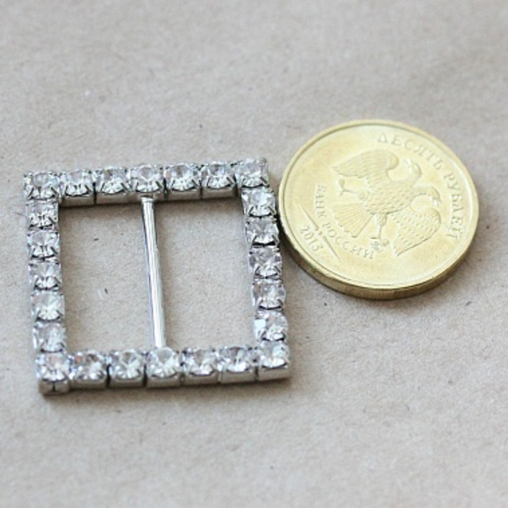 Пряжка для лент Квадрат большой