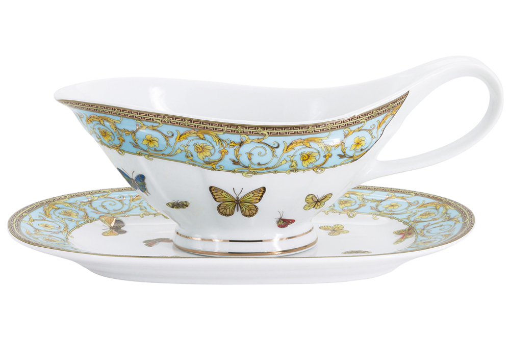 Обеденный сервиз 50 предметов на 12 персон Anna Lafarg Emily Бабочки