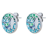 Серьги Fiore Luna ORCA AE03188-3 BL/S