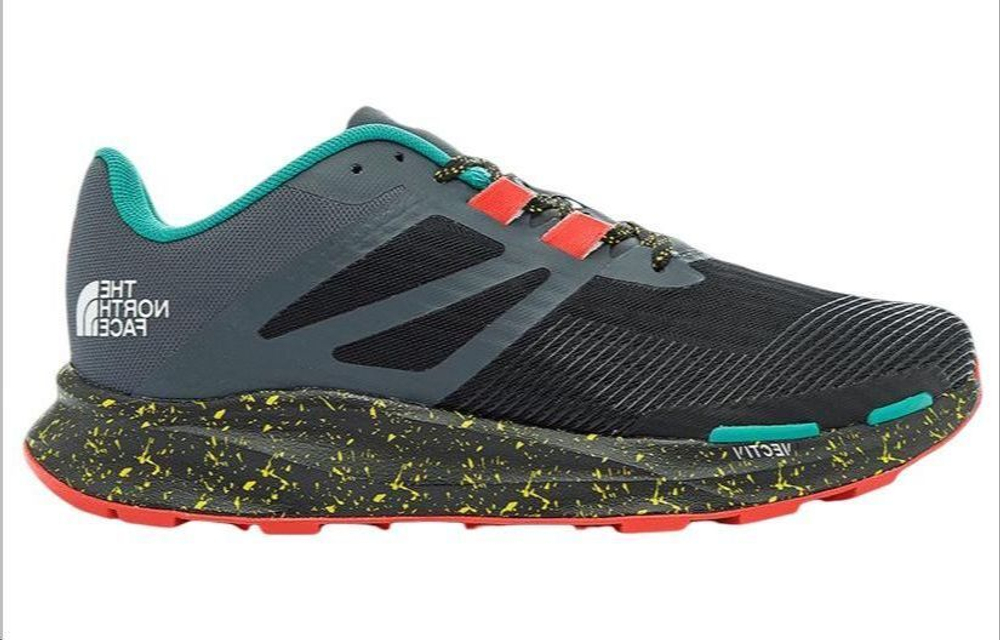 THE NORTH FACE Vectiv fabric shock absorption, non-slip, wear-resistant, low-cut outdoor functional shoes black