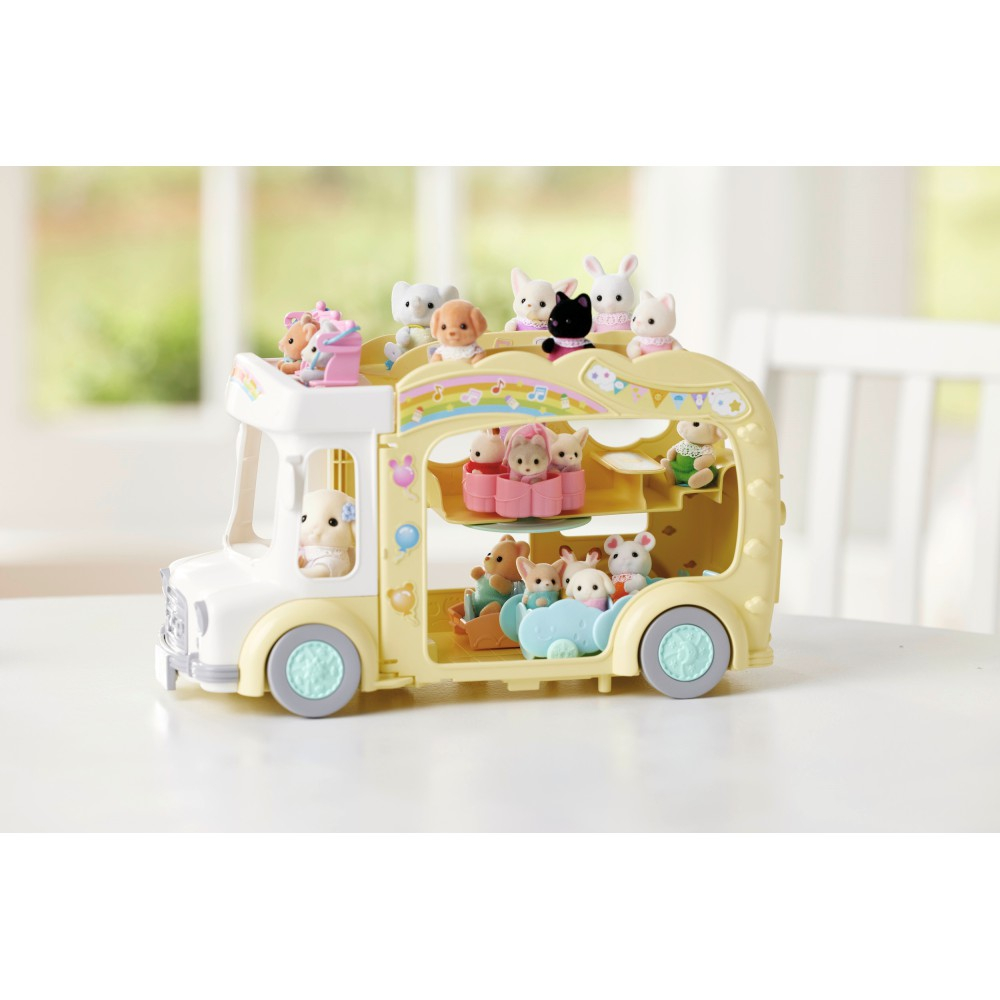 Epoch 5744 — Sylvanian Families «Разноцветный автобус для детского сада» 5744 — фото 10