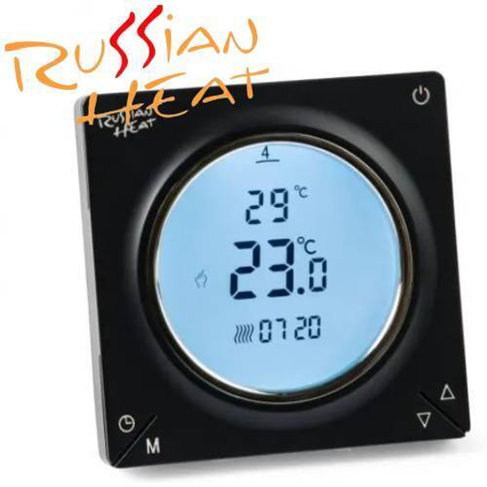 Терморегулятор для теплого пола RH AC829H Black AC829H В