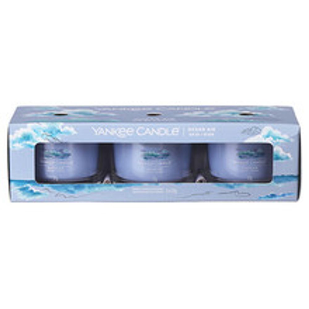 Yankee Candle Ocean Air - Set of votive candles 37.0g Yankee Candle Ocean Air - Set of votive candles 37.0g