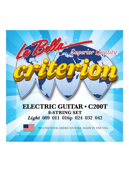Струны для электрогитары 9-42 LA BELLA C200T