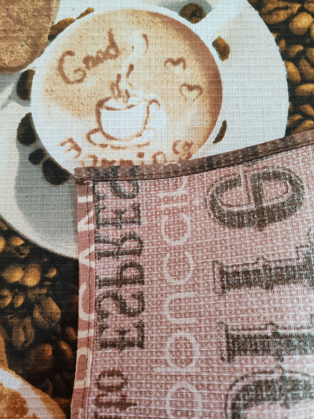 Набор кухонных полотенец, 3 шт , 45х60 см , вафельное