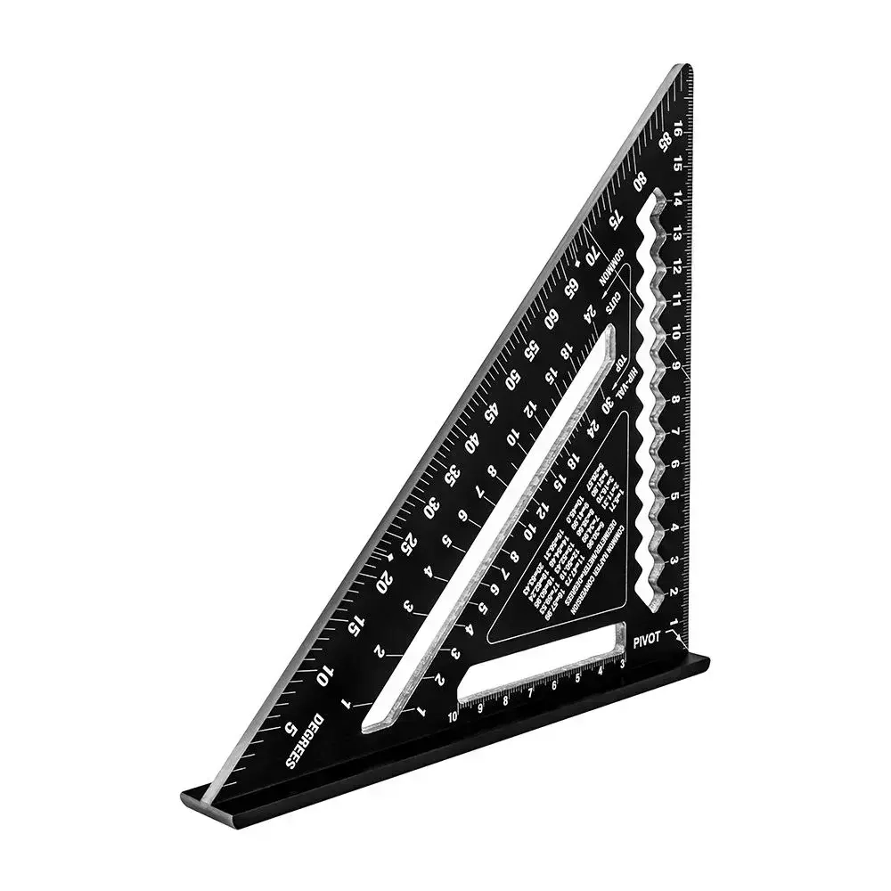 Угольник КОБАЛЬТ столярный многофункциональный 177*250мм