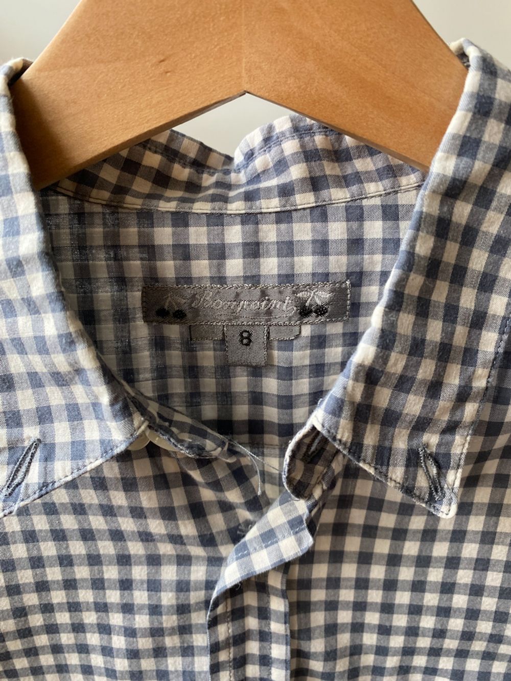 Хлопковая рубашка Bonpoint, 128