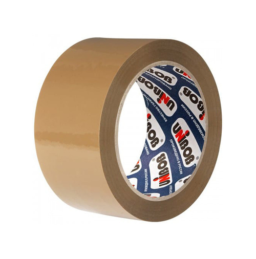Клейкая лента 48мм*66м UNIBOB 45мкм темная