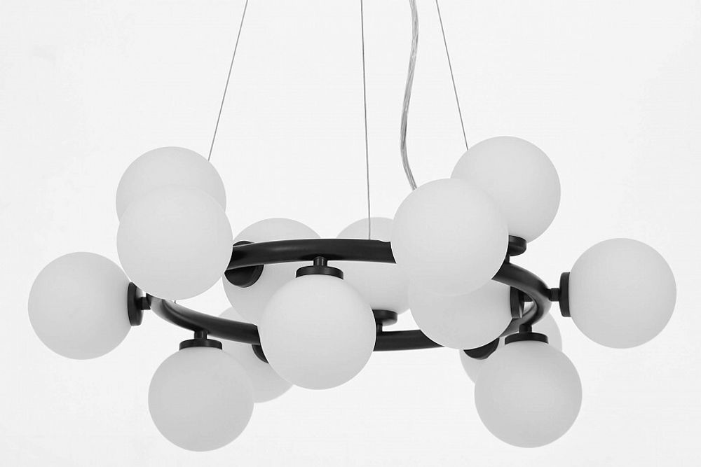 Подвесная люстра LUMINA DECO MARSIADA LDP 6033-15 BK