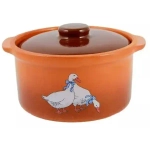 Горшок- сотейник 1,0л "Гуси"2ГСГ-2