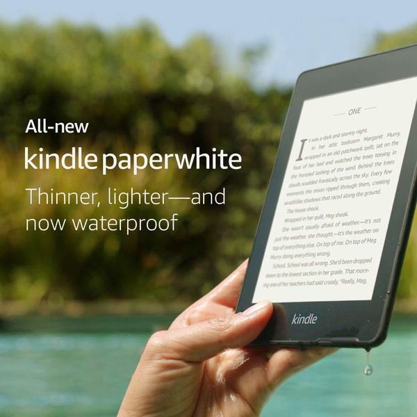 Электронная книга Amazon Kindle PaperWhite 2018 8Gb (Black, Черный)