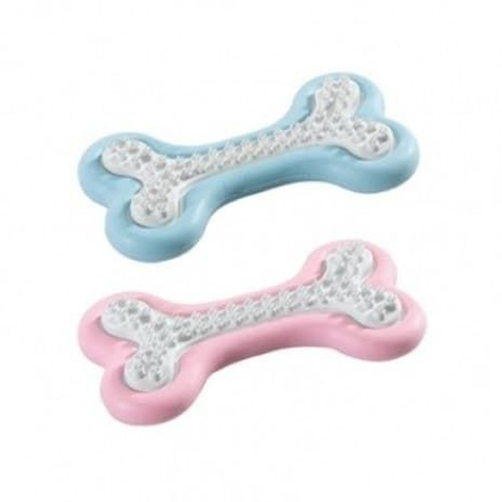 PA 6568 Кость резиновая, маленькая для чистки зубов  10 см