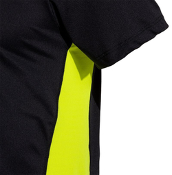 Теннисная футболка Joma Court Short Sleeve T-Shirt - black/green