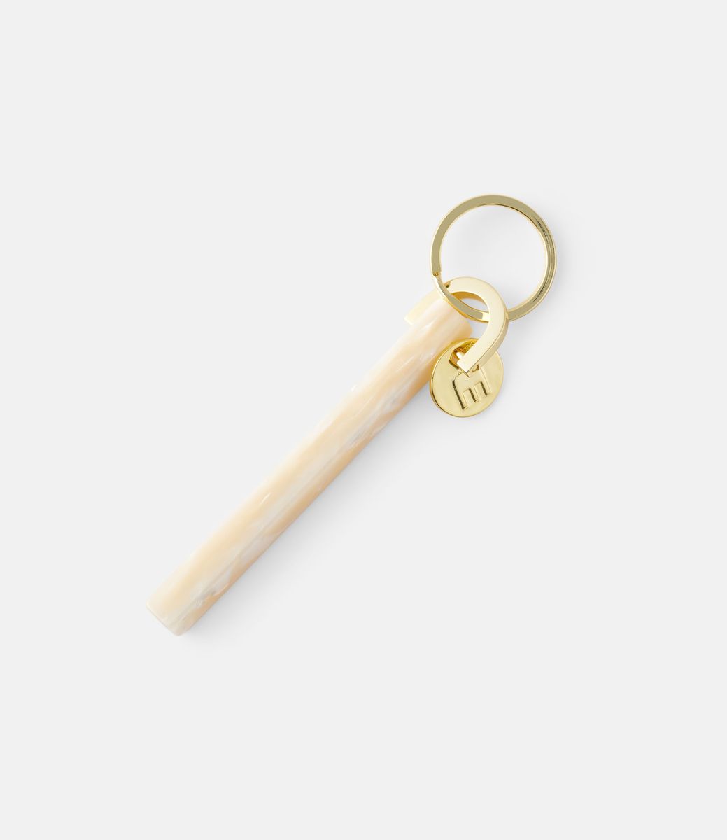 Machete Bar Keychain in Ivory — брелок из ацетата