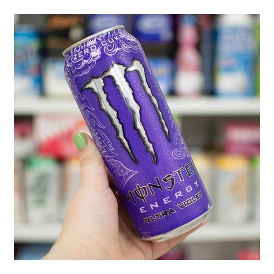 Энергетический напиток Monster Energy Ultra Violet со вкусом винограда и цитруса, 500 мл (Ирландия)