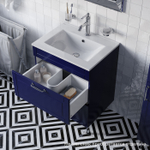 Тумба напольная IDDIS Oxford, 60 см, синий, OXF60N0i95