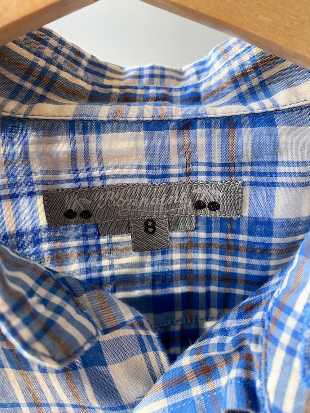 Хлопковая рубашка Bonpoint, 128