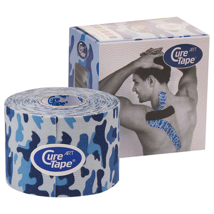 Тейп кинезиологический CureTape Art Camo 164002, 5см.x5м.