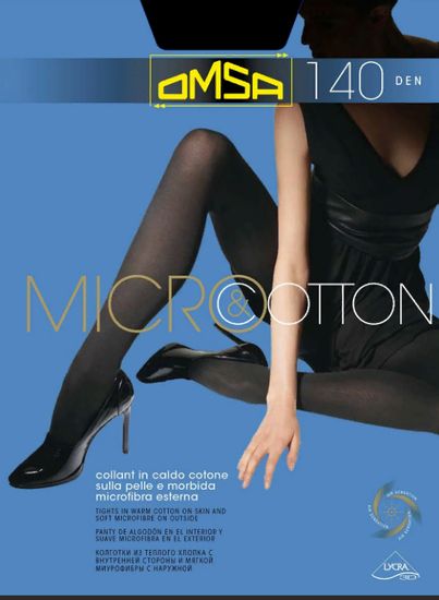 Колготки женские OMSA MICROCOTTON 140
