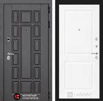 Дверь входная Лабиринт Нью-Йорк 11 - Белый софт металлическая