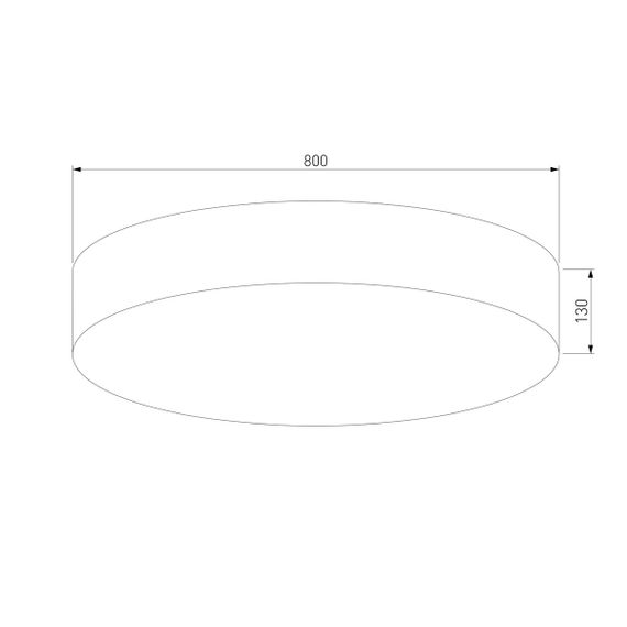 Потолочный светильник TK Lighting 2443 Rondo White