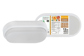 Светодиодный светильник LED ДПП 2801 белый овал 198*99 мм 12Вт 990 лм 4000К IP65 TDM SQ0329-0813