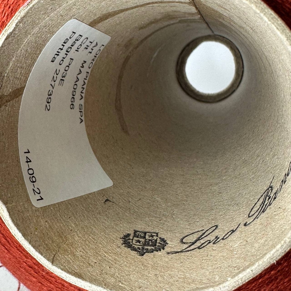 CASHMERE - Loro Piana; 100% кашемир; 1350м/100гр, (2/27); col. P03E, цвет: красное дерево