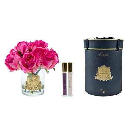 Букет ароматический Cote Noire Rose Buds Magenta Clear & Gold