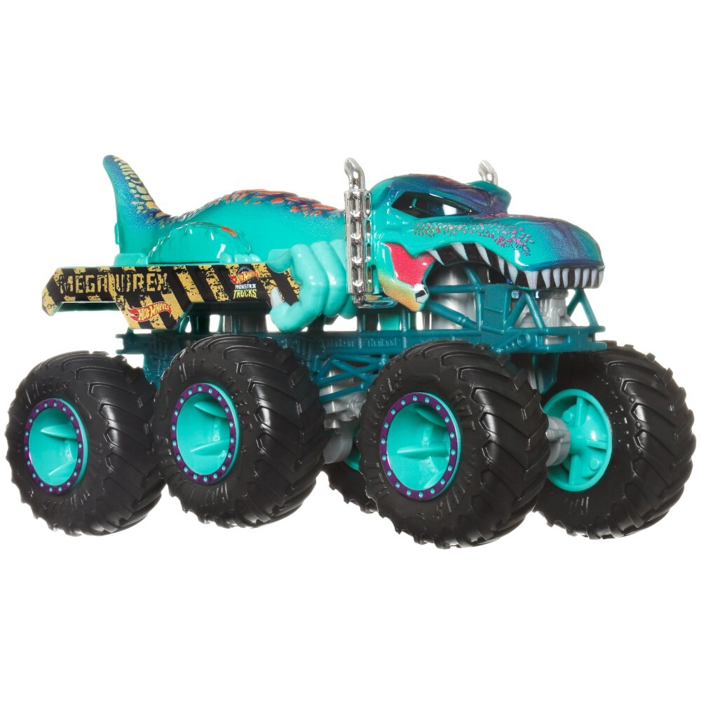 Hot Wheels - Monster Trucks 6-колесный грузовик 1:64 Mega Wrex HWN87 / артикул   HWN86 HWN87  / GTIN 194735217618
