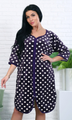 Халат велюровый М547