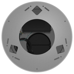 Островная цилиндрическая вытяжка Meferi TUBE35WH ISLA ULTRA фото 13