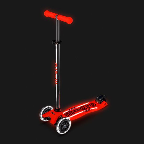 Самокат Самокат Maxi Micro Deluxe Glow Plus LED