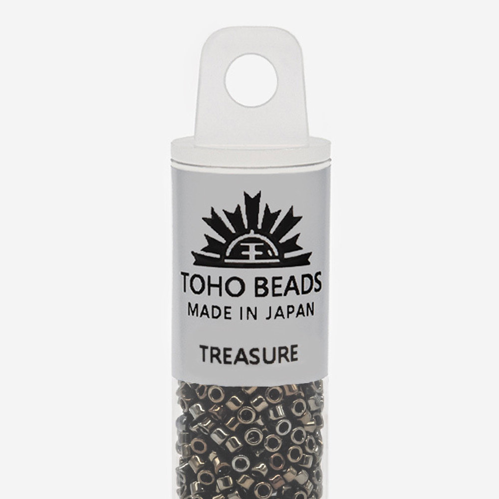 Японский бисер TOHO Treasure (№83), металлизированный, непрозрачный глянцевый