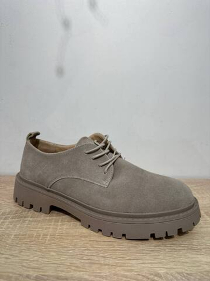 Броги из натуральной замши