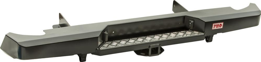 Бампер силовой задний VW Amarok с квадратом под фаркоп РИФ