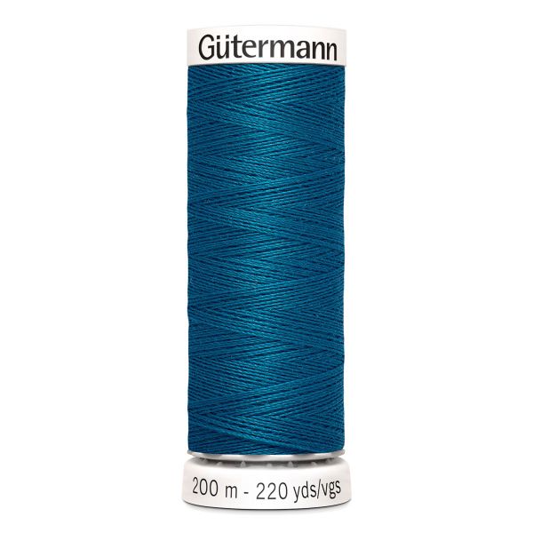 Нитки универсальные Gutermann Sew-all 100 (200 метров), 5 кат. | 483 морская волна