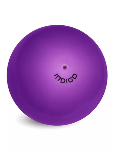 Мяч гимнастический Indigo Металлик 17 см