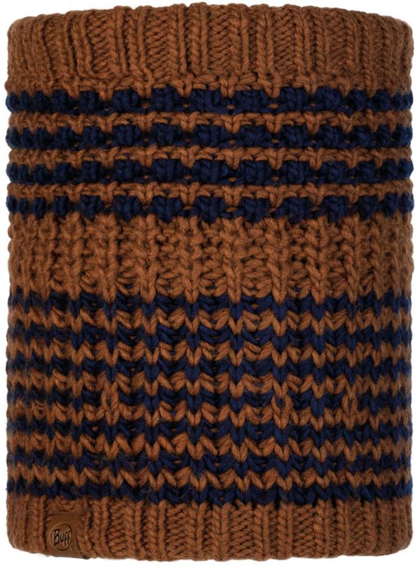 Вязаный шарф-труба с флисом Buff Neckwarmer Knitted Polar Kostik Camel Фото 1