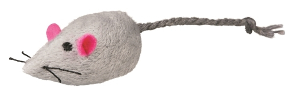 Игрушка для кошек Trixie Plush Mice, размер 5см.