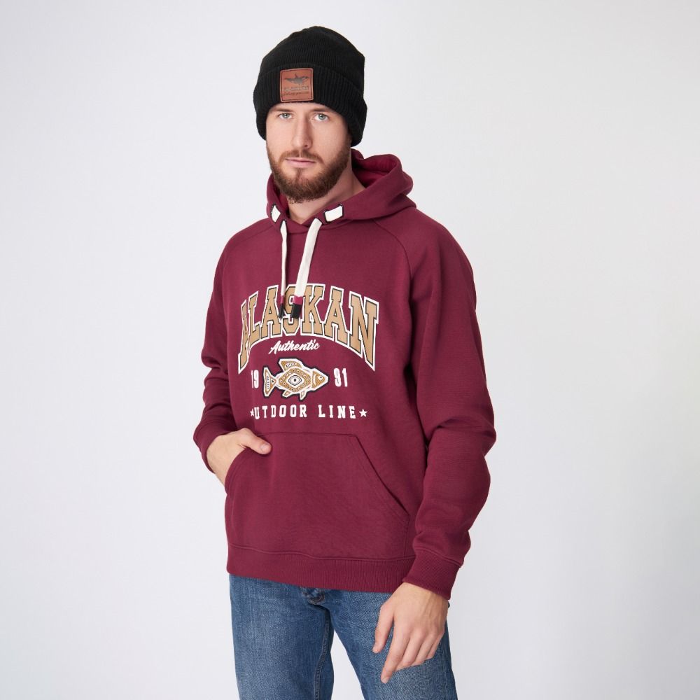 Толстовка Alaskan Promo Hoodie Claret XXXL