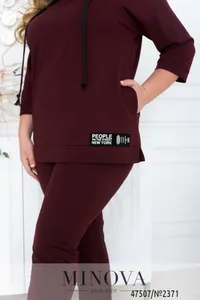 Костюм 2371-бордо Minova