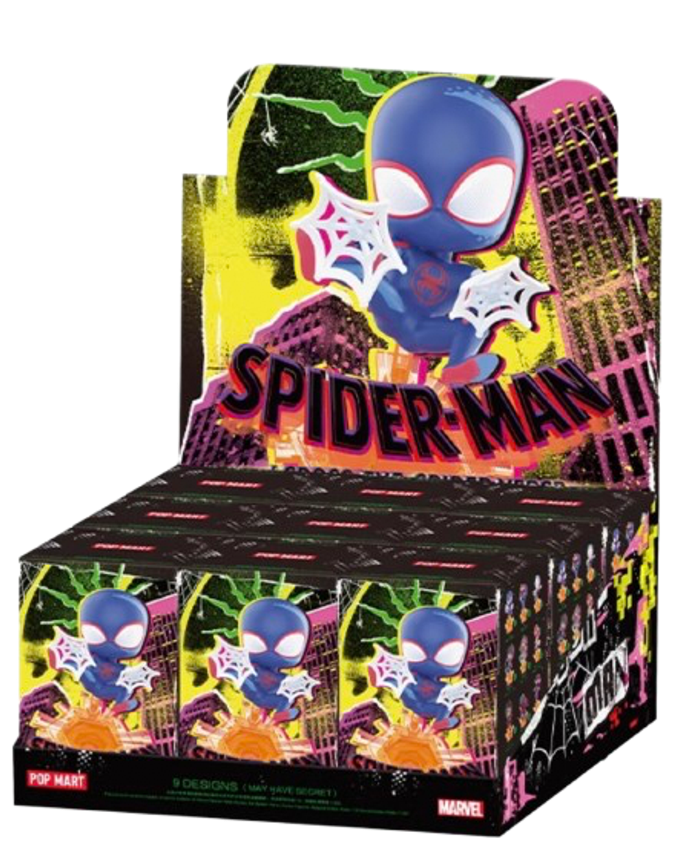 Рандомная фигурка Blind Box POPMART Marvel Spider-Man Across The Spider-Verse Series
