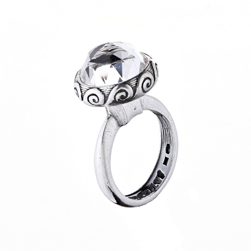 "Ксавар бол. " кольцо в серебряном покрытии из коллекции "Ротор" от Jenavi