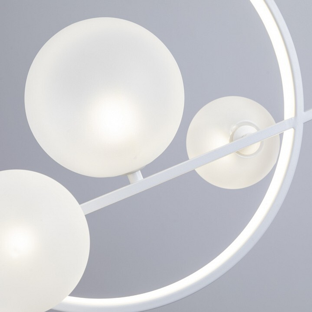 Люстра на штанге Arte Lamp A7791SP-59WH